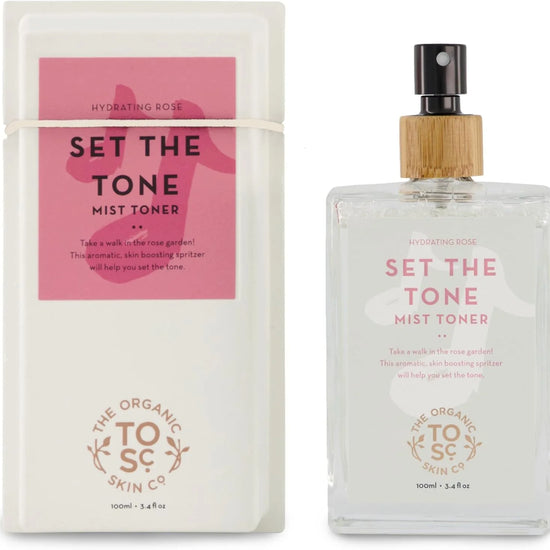 Set the Tone Rose Water Toner and Hydrating Face Mist Spray, 3.4 Fl Oz