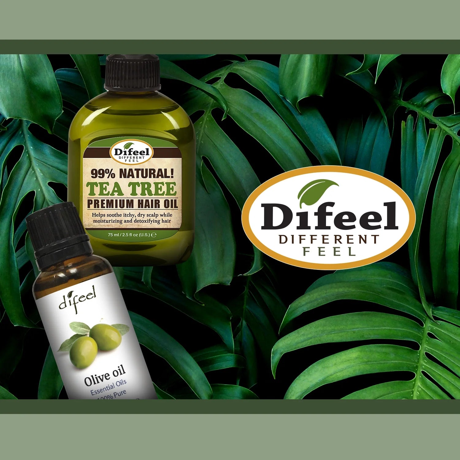 Premium Natural Hair Oil - Macadamia Hair Oil and Manuka Oil 2.5 Oz. (2-Piece Se